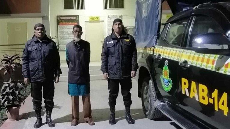 বিস্কুটের প্রলোভনে শিশু ধর্ষণ মামলায় বৃদ্ধ গ্রেফতার
