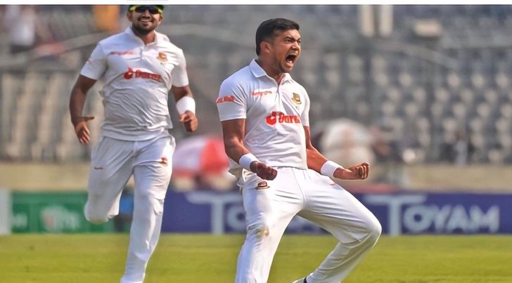 এবার কোহলিকে সাজঘরে ফেরালেন তাসকিন 