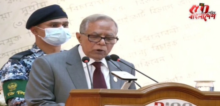 সংবিধানবিরোধী যেকোনো অপতৎপরতার বিরুদ্ধে সজাগ থাকতে হবে: রাষ্ট্রপতি
