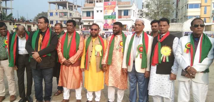 সাভারে ঐতিহ্যবাহী রাজাসন প্রিমিয়ার ফুটবল লীগ-২০২৩ এর উদ্বোধন