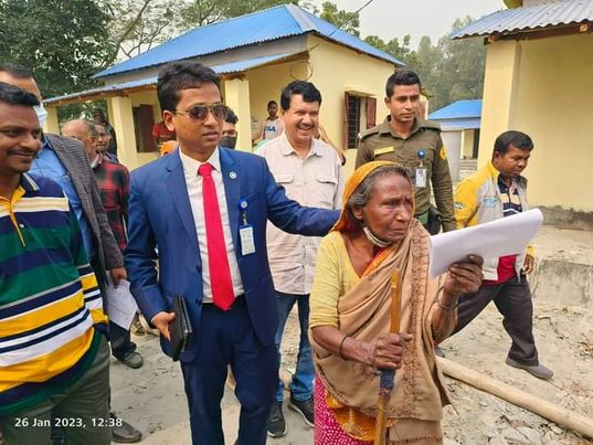 ধামরাই এ ৪০টি ঘর পেল গৃহহীনরা