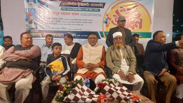 কোম্পানীগঞ্জে ব্যাডমিন্টন টুর্নামেন্টের উদ্বোধন 