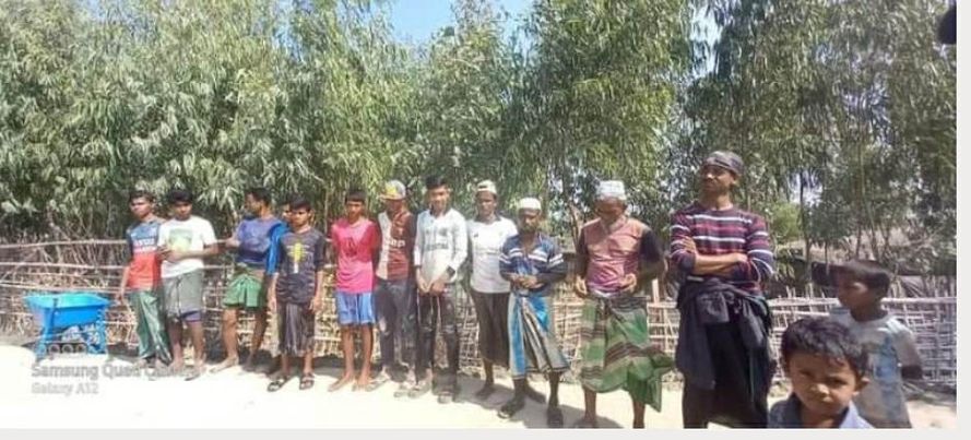 ক্যাম্প ছেড়ে বাইরে, পেকুয়ায় ১১ রোহিঙ্গা আটক 