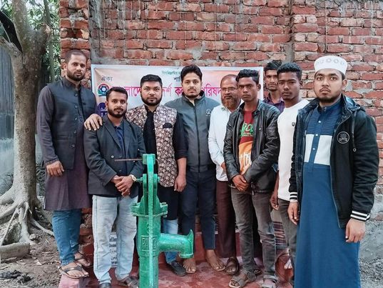 বাংলাদেশ আদর্শ কল্যাণ পরিষদ,এর পক্ষ থেকে ৫ম টিউবওয়েল বিতরণ অনুষ্ঠিত। 