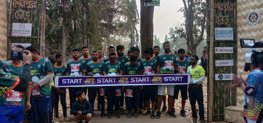 ঝিনাইগাতীতে হাফ ম্যারাথন ‘শেরপুর দৌড়’ প্রতিযোগিতা অনুষ্ঠিত 