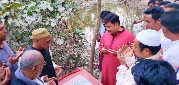 আজিমপুরের সিসি সেন্টার সড়ক উদ্ভোধন।