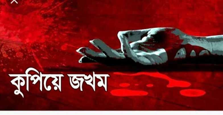 সালথায় এক বৃদ্ধা মহিলা কে কুপিয়ে মারাত্মক জখম,ঘাতক আটক। 