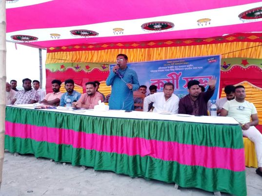 খুলনার পাইকগাছা লস্কর ইউনিয়নে ছাত্রলীগের কর্মী সভা অনুষ্ঠিত
