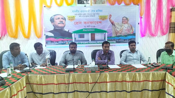 জামালগঞ্জে প্রশাসনের উদ্যোগে প্রেস কনফারেন্স