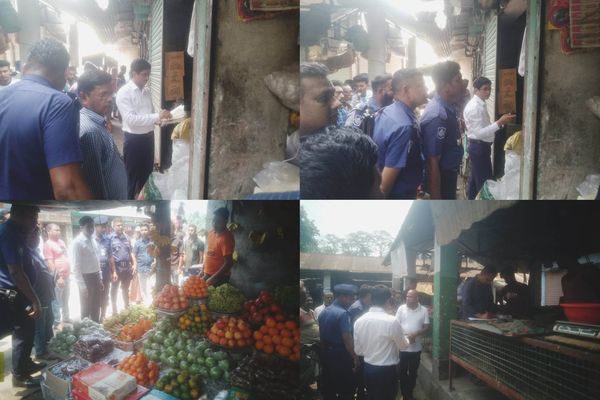 ভ্রাম্যমাণ আদালত পরিচালনায় শার্শায় ৫ দোকানদারকে জরিমানা