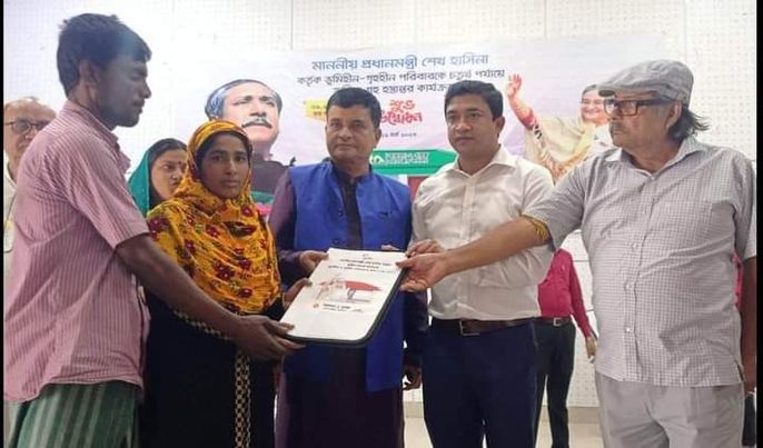 শ্রীমঙ্গল উপজেলায় আপন ঠিকানা পেল আরও ১৪৮ টি ভূমি ও গৃহহীন পরিবার