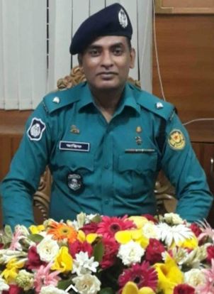 হরিণাকুণ্ডুতে নতুন ওসির যোগদান 