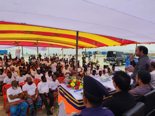 দোহারে জাটকা সংরক্ষণ সপ্তাহ-২০২৩ উদযাপন উপলক্ষে আলোচনা সভা