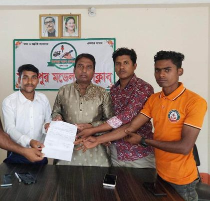 মাধবপুর মডেল প্রেসক্লাবের সদস্য সচিব হৃদয় শাহ্-আলম 