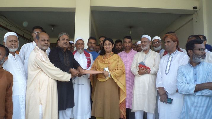 সখীপুরে আটিয়া বন অধ্যাদেশ'৮২ সংশোধন ও ১২ দফা দাবিতে ইউএনও বরাবর স্মারকলিপি প্রদান 