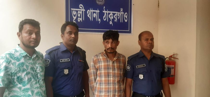 ভূল্লী থানায় ট্যাপেন্টাডল ট্যাবলেটসহ এক মাদক ব্যবসায়ী আটক