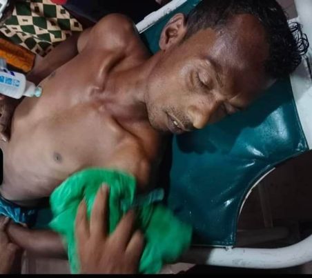 মাঠে ধান তোলার সময় বজ্রপাতে কৃষকের মৃত্যু 