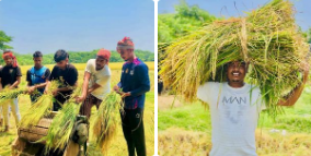 যশোরেশ্বরী কালী মন্দিরে পূজা দিলেন এমপি অসীম কুমার উকিল ও তার সহধর্মিনী। 