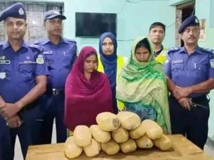 জামালপুরে গাঁজাসহ নারী মাদক কারবারি গ্রেপ্তার 