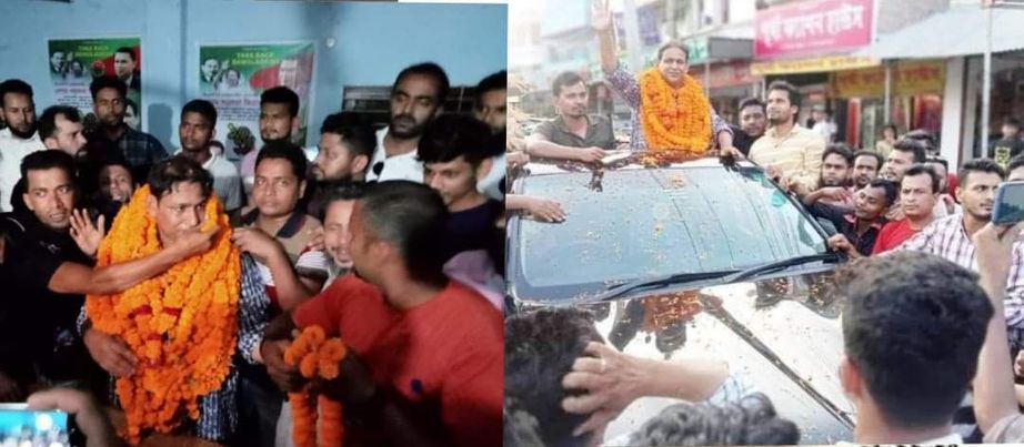 মুক্তির পরে হাজারো নেতা-কর্মীদের ভালোবাসায় সিক্ত হলেন কেন্দ্রীয় বিএনপি নেতা আনিসুর রহমান তালুকদার খোকন গাউছ-উর রহমান।।