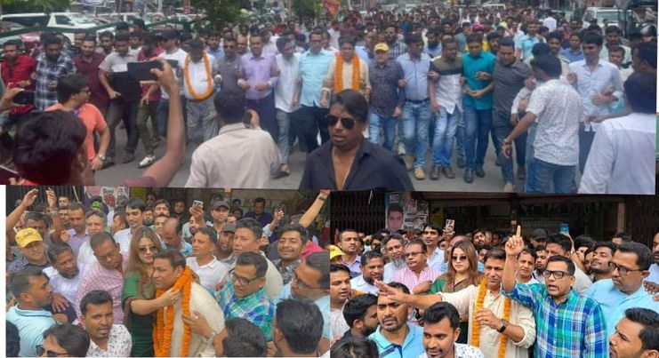 খোকন তালুকদারের মুক্তির পরে প্রাণ ফিরে পেলো বিএনপি।। পল্টনে হাজারো নেতা-কর্মীদের ভালোবাসায় সিক্ত 