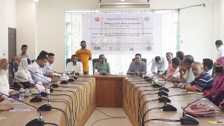 ভোলা পৌরসভার জননন্দিত মেয়রের উদ্যোগে আবর্জনা রুপান্তরিত হচ্ছে সম্পদে।।