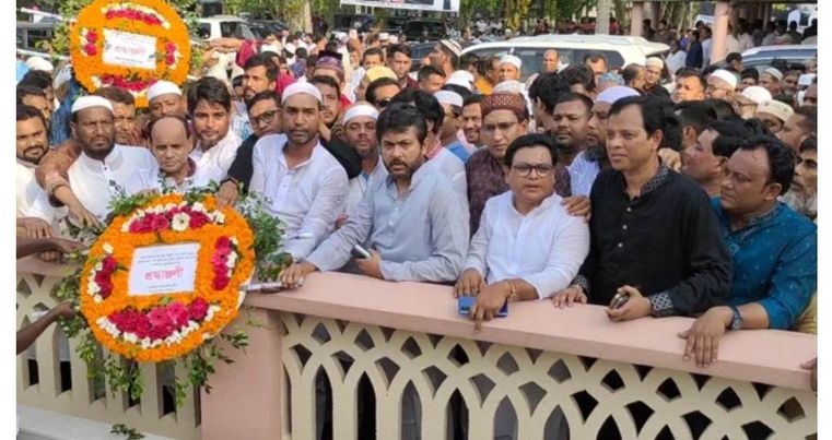মাদারীপুরে ইলিয়াস আহমেদ চৌধুরী দাদাভাইয়ের ৩২তম মৃত্যুবার্ষিকী পালিত 
