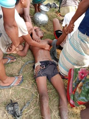 ধর্মপাশা উপজেলাধীন জয়শ্রী ইউনিয়নে বজ্রপাতে দুই যুবকের মৃত্যু। 