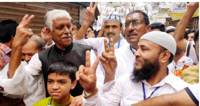উৎসব মুখর পরিবেশে চলছে গাজীপুর সিটি কর্পোরেশনের নির্বাচন