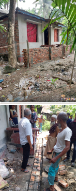 ভোলায় পাউবো কর্তার নেতৃত্বে দখলসন্ত্রাসকালে নারীকে নিপীড়ন,গ্রেপ্তার-১ !! অবৈধ পাকা দেয়াল ভেঙ্গে দিলো পৌরসভা !! 