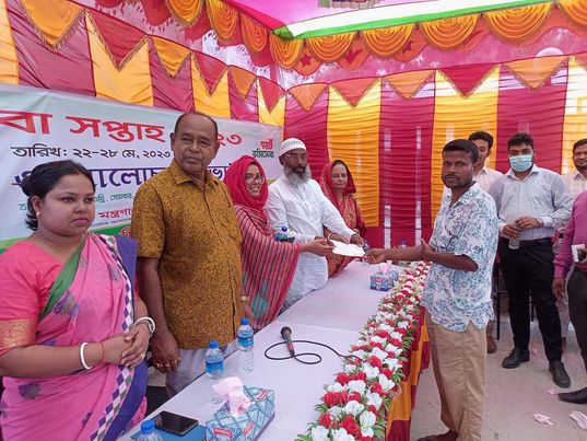চিতলমারীতে উদযাপিত হোল ভূমি সেবা সপ্তাহ -২০২৩