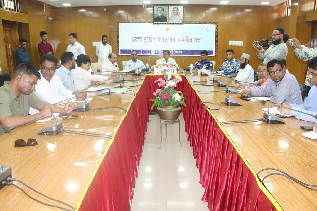 ঘূর্ণিঝড় ‘মোখা’ মোকাবেলায় ভোলায় ৩ ধাপের প্রস্তুতি