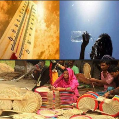 কুমারখালীতে তীব্র গরম ও ঘন ঘন লোডশেডিংয়ে অতিষ্ঠ জনজীবন,বাড়ছে হাতপাখার কদর