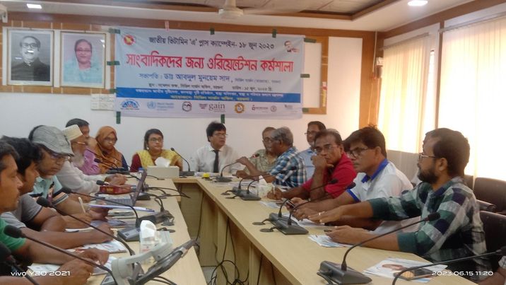 নবাগত উপজেলা নির্বাহী কর্মকর্তার সাথে জামালগঞ্জ প্রেসক্লাবের মতবিনিময় সভা