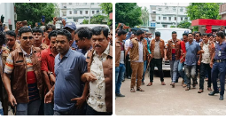 জামালপুরে সাংবাদিক নাদিম হত্যা মামলায় চেয়ারম্যান বাবু সহ ১৩ আসামির রিমান্ড মঞ্জুর। 