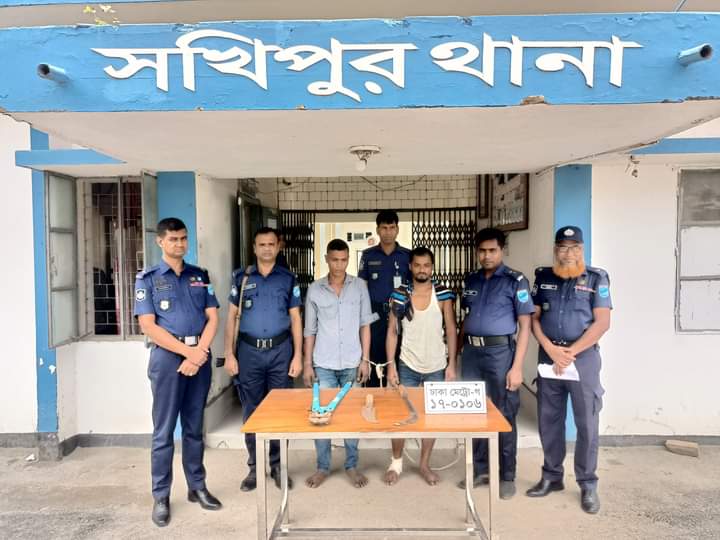সখীপুরে কাকড়াজানে ১ ওয়ার্ডে দুইটি ইট সলিং রাস্তার শুভ উদ্বোধন 