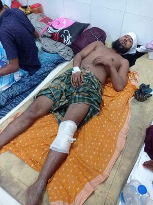লামা - আলীকদম স্বাগতম এলাকায় এক মটর বাইক চালকের উপর হামলা। 