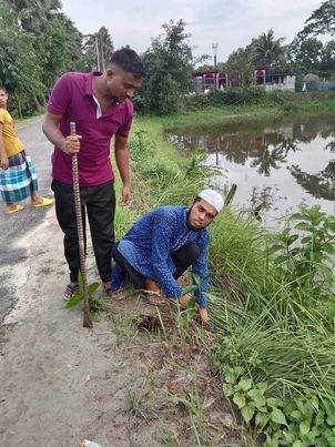 কুমিল্লায় সাতগাঁও সমাজকল্যাণ পরিষদ উদ্যোগে বৃক্ষরোপণ কর্মসূচি 