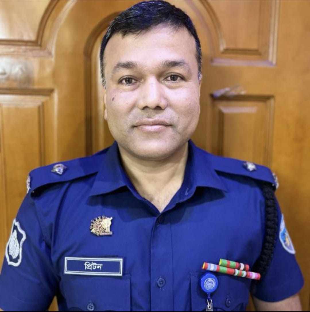 সাহসী পুলিশ প্রিটন সরকারঃ দায়িত্ব পালনে সদা প্রস্তুত 