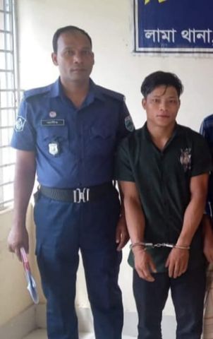 লামায় তৃতীয় শ্রেণীর কিশোরীকে ধর্ষণ মামলার ৫ ঘন্টার মধ্যে আসামী গ্রেফতার। 