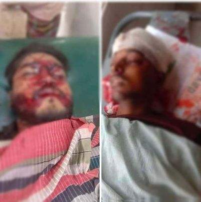 নওগাঁ মান্দায় রাজশাহী নওগাঁ মহাসড়কের বিজয়পুর মোড়ে মোটরসাইকেল ও ভ্যানের সংঘর্ষে নিহত ২ 