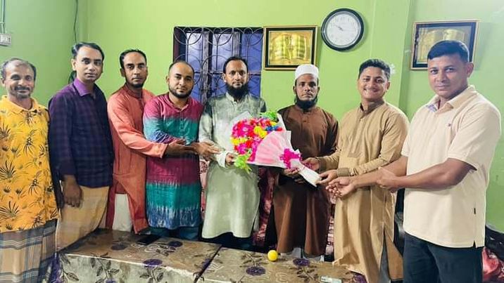 মাষ্টার বশির হালিমা ফাউন্ডেশন কতৃপক্ষ সংবর্ধনা সভা অনুষ্ঠিত।
