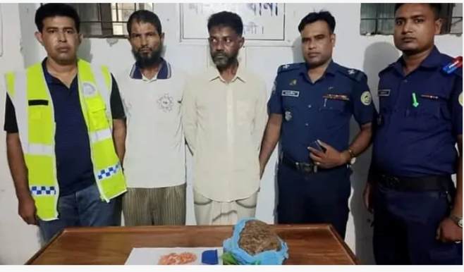 কুয়াকাটায় গাঁজা ও বিপুল পরিমাণ ইয়াবাসহ আটক- ২