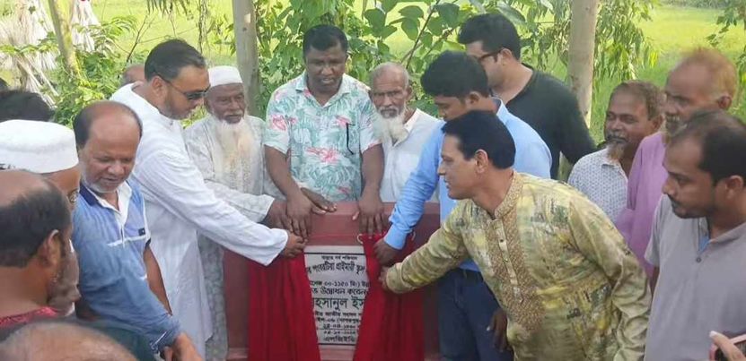 নাগরপুরে ২ মাসে নতুন সড়ক নির্মাণ, পরিদর্শনে এমপি টিটু 