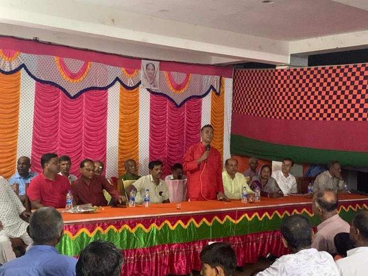 গঙ্গারামপুর ইউনিয়নের বৃত্তি খলসিবুনিয়া মা/ বিদ্যালয় কেন্দ্র কমিটির সভা অনুষ্ঠিত। 