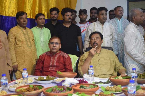 বান্দরবান শারদীয় দুর্গাপূজা উপলক্ষে ৩২ টি পুজা মন্ডপে উৎসব।