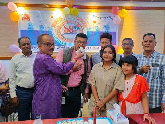 ঠাকুরগাঁও এ বর্ণিল আয়োজনে মোহনা টেলিভিশন এর ১৪ তম প্রতিষ্ঠাবার্ষিকী উৎযাপন - 
