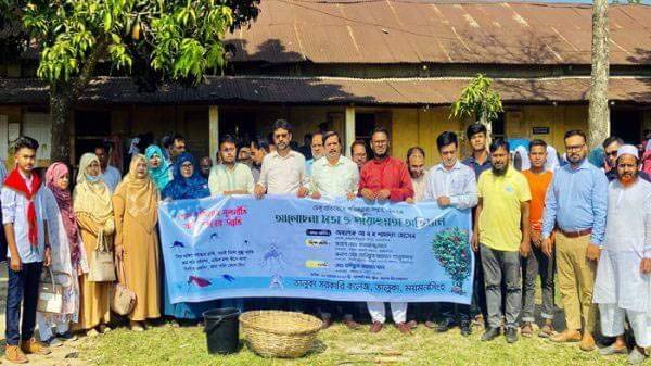 ভালুকায় ডেঙ্গু প্রতিরোধে পরিচ্ছন্নতা অভিযান 