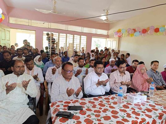 পূর্ব কোকদন্ডী সরকারি প্রাথমিক বিদ্যালয়ের নব-নির্মিত ভবনের 