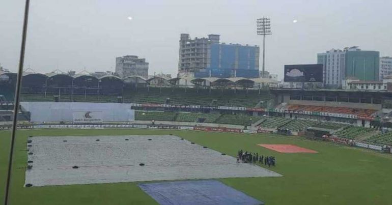 বৃষ্টির কারণে শুরু হয়নি খেলা পার্থ বড়ুয়া লিমন চট্টগ্রাম -- 